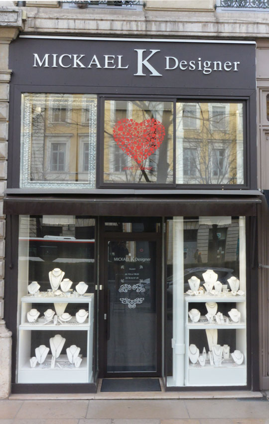 Bijouterie Joaillerie Mickael K Designer - Createur de bijoux dans le Vieux-Lyon